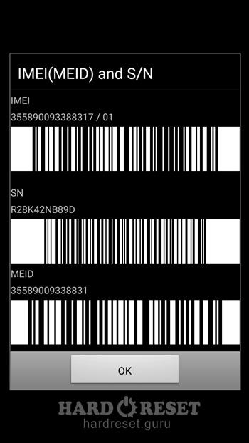 check your Imei Samsung