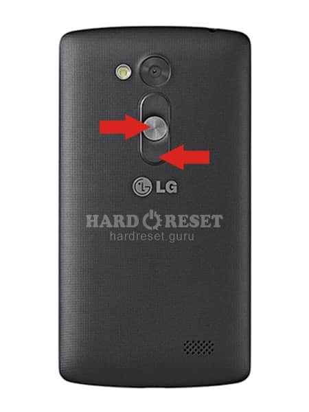 Hard Reset keys LG D100AR L20