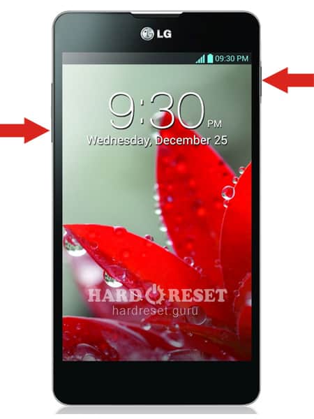 Hard Reset keys 1 LG G6 and similar series