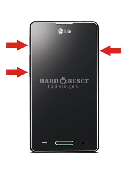 Hard Reset keys LG E455F Optimus L5 II Dual