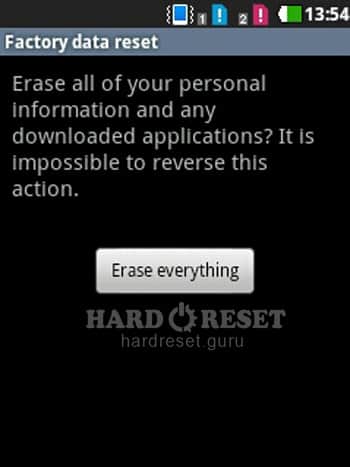 Erase everything Huawei M920 Activa 4G