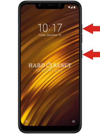 Hard Reset keys Xiaomi Redmi Note and similar series