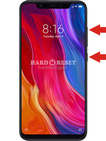 Hard Reset keys Xiaomi Redmi 5 and similar series