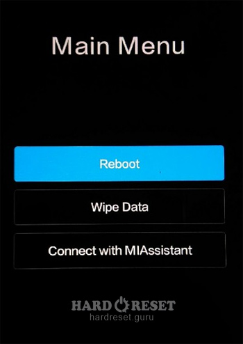 Wipe Data Xiaomi Mi Mix 2S and similar series