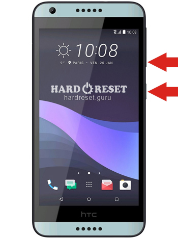 Hard Reset keys HTC D650h Desire 650 TD-LTE