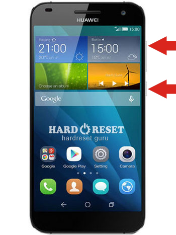 Hard Reset keys Huawei SC-UL10 Ascend GX1 Premium Edition