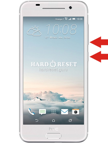 Hard Reset keys HTC M8Sv One M8s 