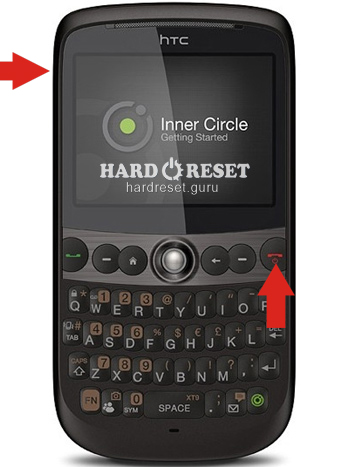 Hard Reset keys HTC S511 Snap