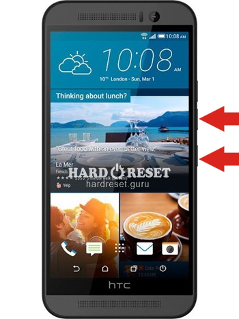 Hard Reset keys HTC X10w One X10 Dual SIM TD-LTE