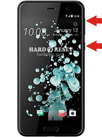 Teclas de Reinicio Completo HTC U-2u U Play TD-LTE Dual