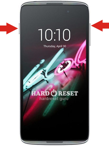 Hard Reset keys Alcatel A3 and similar series