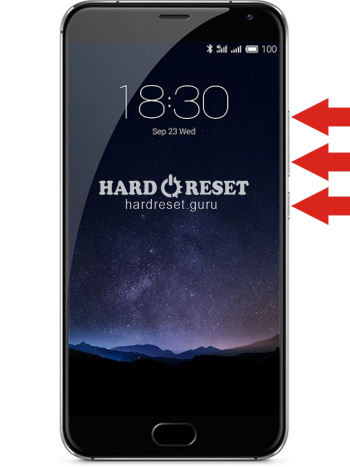 Hard Reset keys Meizu M576U Pro 5 Dual SIM TD-LTE