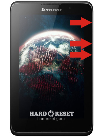 Hard Reset keys Lenovo A3500 Dual SIM TD-LTE