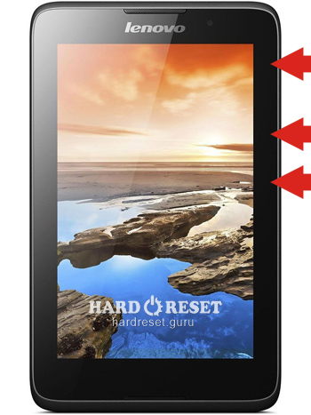 Hard Reset keys Lenovo A7-30 Tab 3G