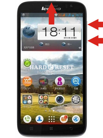 Hard Reset keys Lenovo S968T LePhone