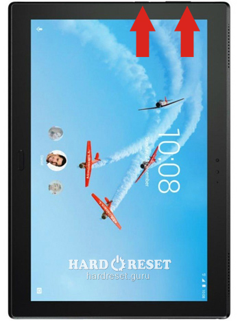 Hard Reset keys Lenovo TB-8504X Tab 4 8.0