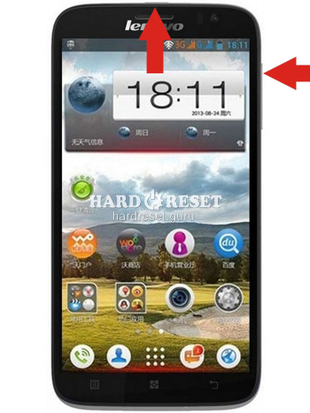 Hard Reset keys Lenovo A820 IdeaPhone