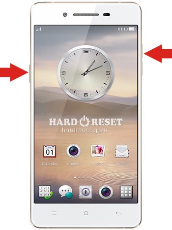 Hard Reset keys Oppo 3000