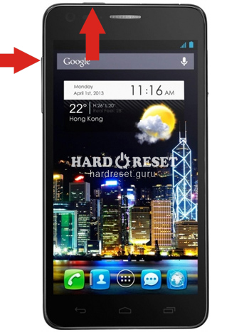 Hard Reset keys Alcatel One Touch Idol and similar series