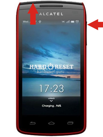Hard Reset keys Alcatel One Touch
