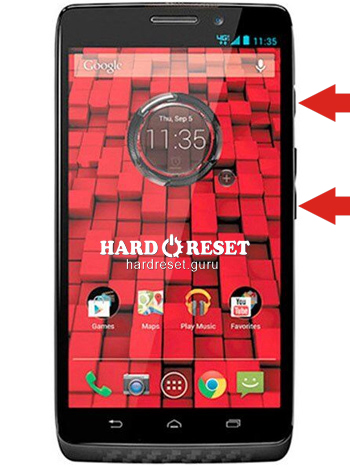 Hard Reset keys Motorola Moto E