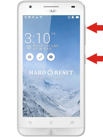 Hard Reset keys Asus ZB450KL ZenFone Go Dual SIM LTE