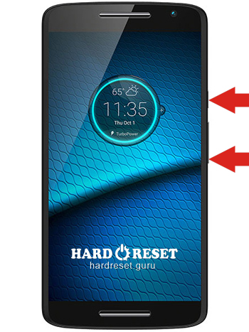 Hard Reset keys Motorola Droid Turbo