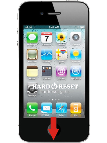 Hard Reset keys Apple iPhone 4 iPhone 4