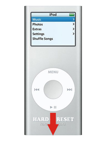 Teclas de Reinicio Completo Apple iPod Mini (2nd generation) iPod Mini