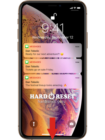 Hard Reset keys Apple iPhone XS iPhone XS