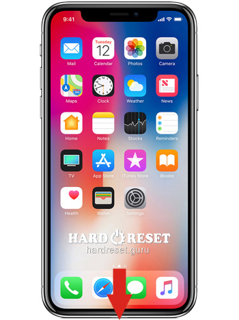 Hard Reset keys Apple iPhone X iPhone X