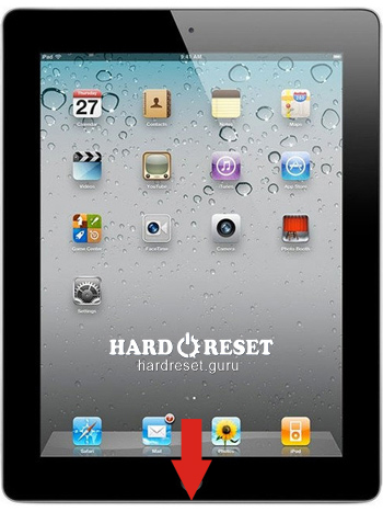 Hard Reset keys Apple iPad 2 CDMA iPad 2