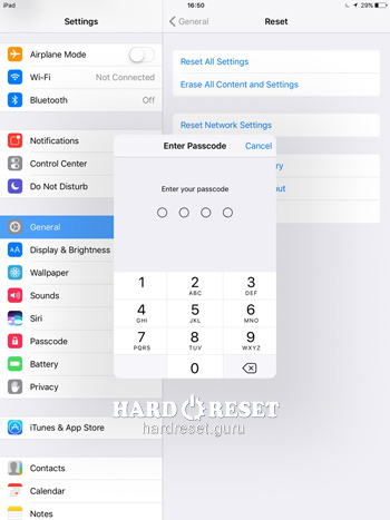 Erase Apple iPad mini 4 Wi-Fi&Cellular iPad mini 4