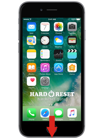 Hard Reset keys Apple iPhone 6 iPhone 6
