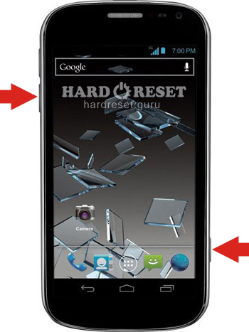 Hard Reset keys ZTE T98 Light Tab 4