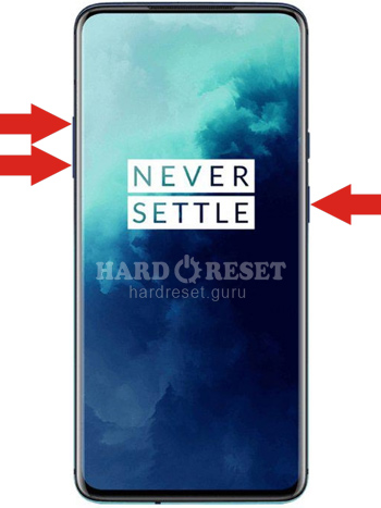 Hard Reset keys OnePlus 7 Pro 7