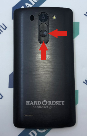 Hard Reset keys LG G3s