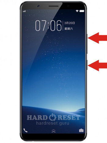 Hard Reset keys Vivo X9s Plus X