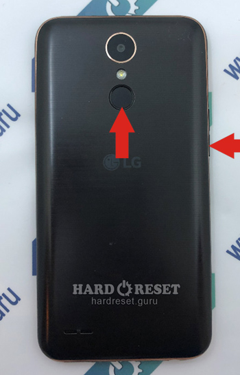 Hard Reset keys LG Phoenix 3