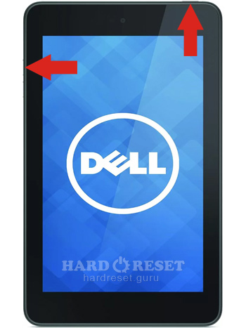 Hard Reset keys Dell 3730 Venue 7 HSPA