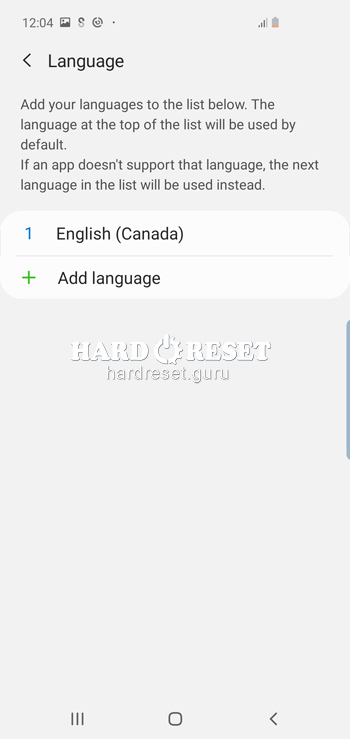 Add Language Samsung Galaxy S10