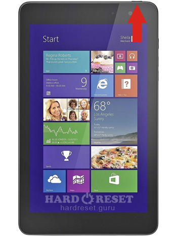 Hard Reset keys Dell 7202 Latitude 12 Rugged Tablet