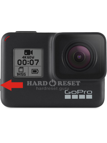 Hard Reset keys GoPro 5 Black Hero