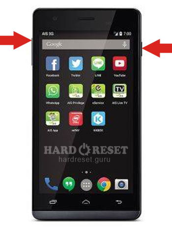 Hard Reset keys Lava 800 Iris