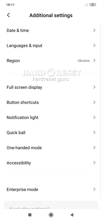 About Phone Xiaomi Redmi Note 7