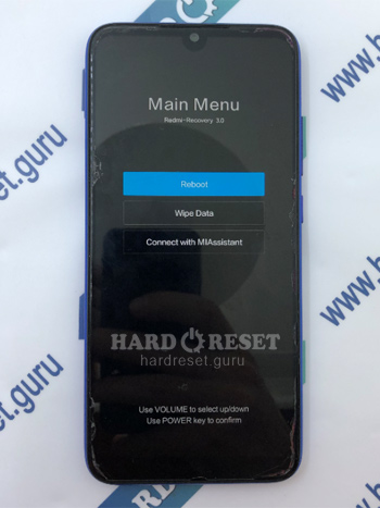Factory data reset Xiaomi Redmi Note 7