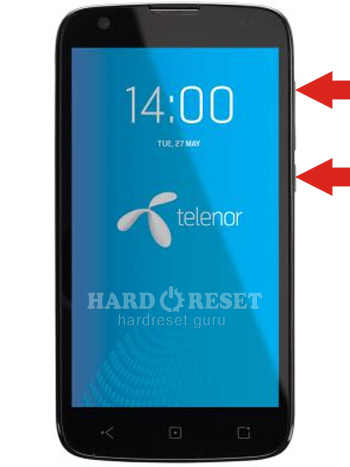 Teclas de Reinicio Completo Telenor Mini Smart