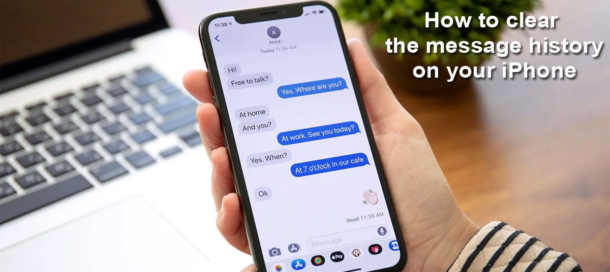 clear the message history on your iPhone