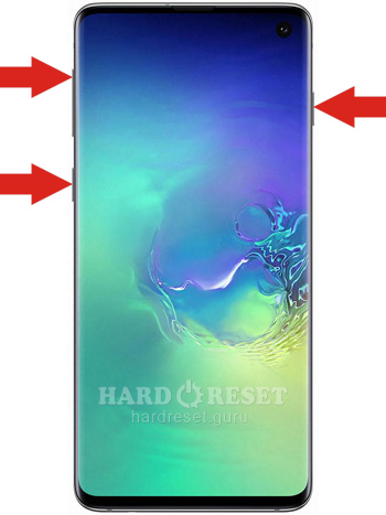 Hard Reset keys Samsung Galaxy S10 and similar series