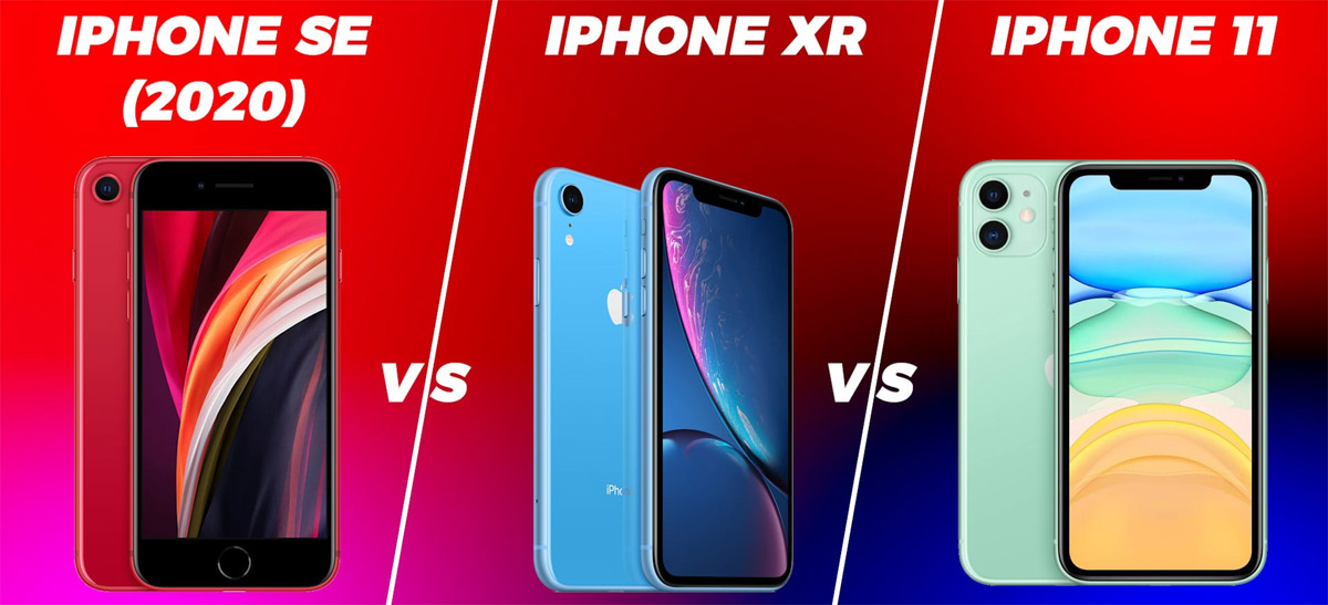 iPhone SE(2020), iPhone XR o iPhone 11